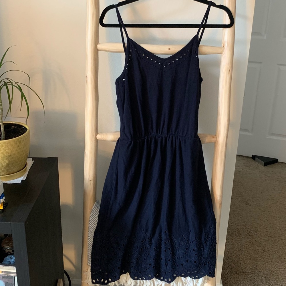 Loft Navy Dress